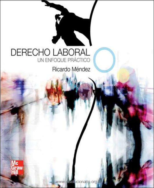 Derecho Laboral: Un Enfoque Práctico 1 Edición Ricardo Méndez PDF