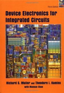 Device Electronics for Integrated Circuits 3 Edición Richard S. Muller - PDF | Solucionario