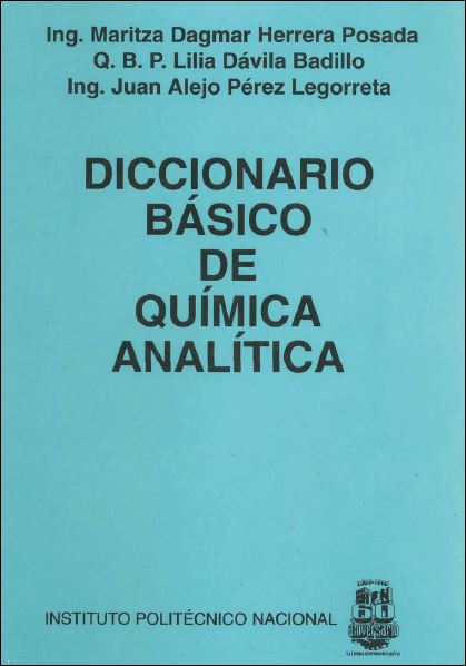 Diccionario Básico de Química Analítica 1 Edición Maritza D. H. Posada PDF