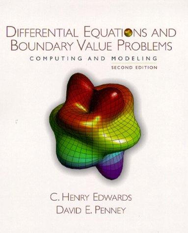 Differential Equations and Boundary Value Problems 2 Edición Edwards & Penney PDF