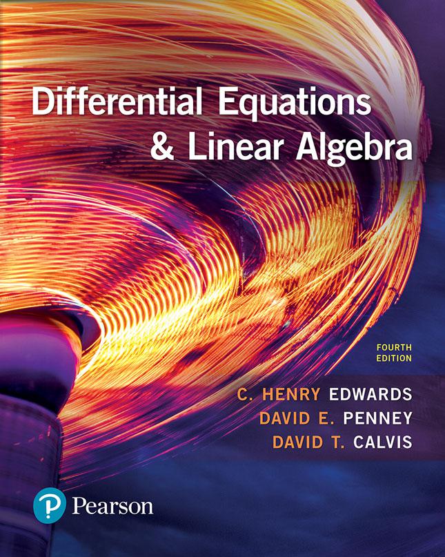 Differential Equations and Linear Algebra 4 Edición Edwards & Penney PDF