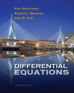 Ecuaciones Diferenciales 4 Edición Paul Blanchard - PDF | Solucionario