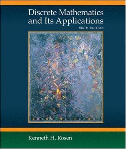 Matemática Discreta y Sus Aplicaciones 6 Edición Kenneth H. Rosen PDF