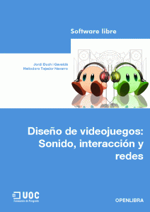 Diseño de Videojuegos: Sonido, Interacción y Redes 1 Edición Jordi D. i Gavaldà - PDF | Solucionario