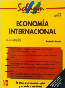 Economía Internacional (Schaum) 4 Edición Dominick Salvatore - PDF | Solucionario