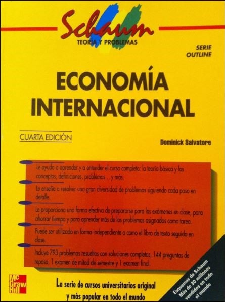 Economía Internacional (Schaum) 4 Edición Dominick Salvatore PDF