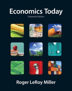 Economics Today 16 Edición Roger LeRoy Miller - PDF | Solucionario