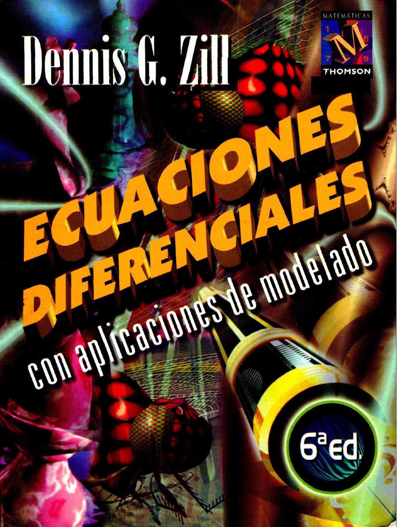 Ecuaciones Diferenciales con Aplicaciones de Modelado 6 Edición Dennis G. Zill PDF