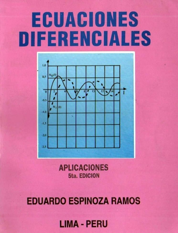 Ecuaciones Diferenciales 5 Edición Eduardo Espinoza Ramos PDF