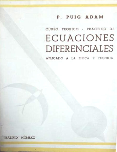 Ecuaciones Diferenciales 15 Edición P. Puig Adam PDF