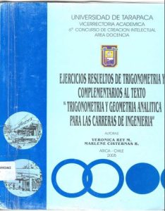 Ejercicios Resueltos de Trigonometría y Complementarios al Texto 1 Edición Verónica Rey M. - PDF | Solucionario