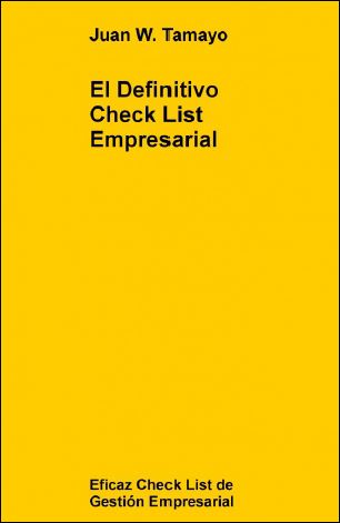El Definitivo Check List Empresarial 1 Edición Juan W. Tamayo PDF