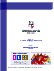 El Sistema de Gestión de la Calidad ISO 9000: Unidad 2 1 Edición Cesar A. Arjona - PDF | Solucionario