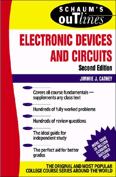 Electronic Devices and Circuits (Schaum) 2 Edición Jimmie Cathey PDF