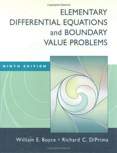 Elementary Differential Equations and Boundary Value Problems 9 Edición William E. Boyce PDF
