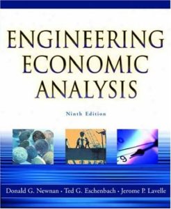 Engineering Economic Analysis 9 Edición Donald G. Newnan - PDF | Solucionario