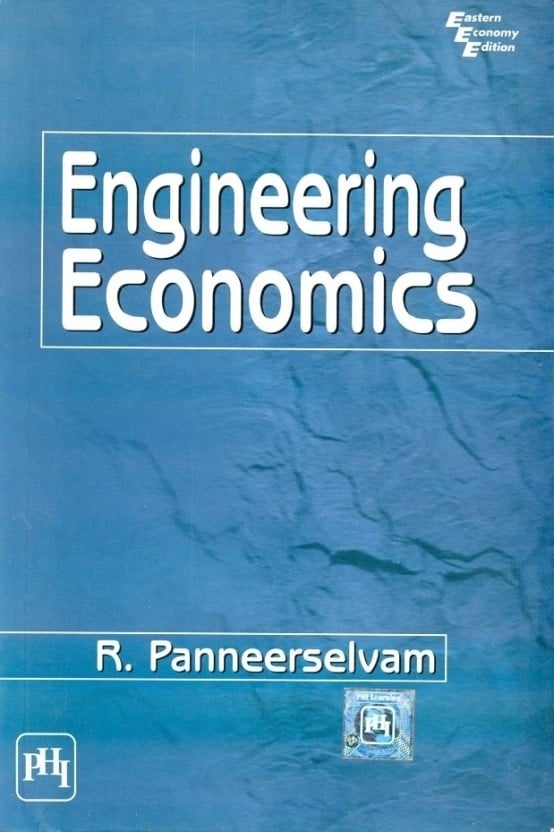 Engineering Economics 1 Edición R. Panneerselvam PDF