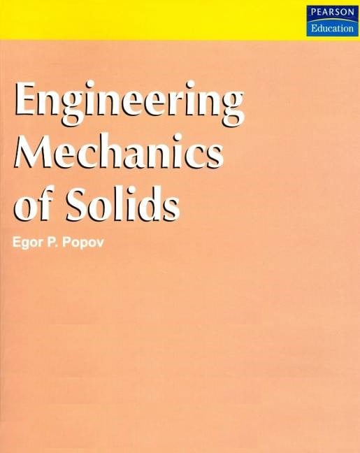 Engineering Mechanics of Solids 1 Edición Egor P. Popov PDF