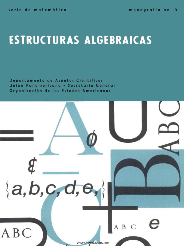 Estructuras Algebraicas I 1 Edición Enzo R. Gentile PDF