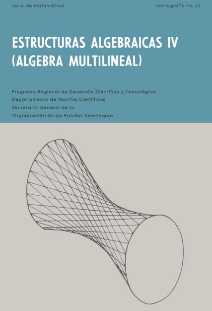 Estructuras Algebraicas IV: Álgebra Multilineal 1 Edición Artibano Micali PDF