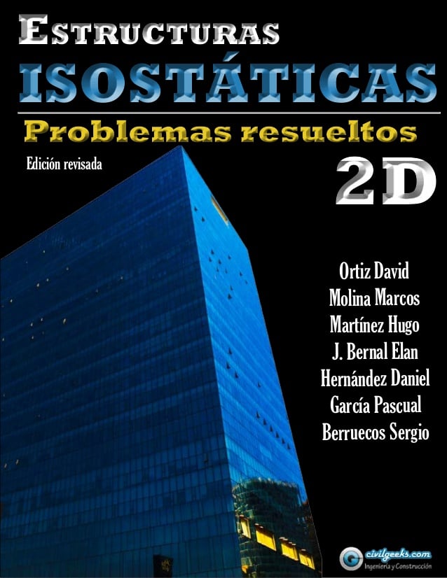 Estructuras Isostáticas: Problemas Resueltos 1 Edición David Ortiz PDF