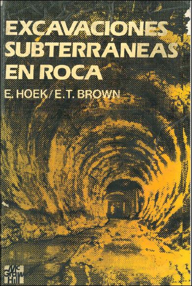 Excavaciones Subterráneas en Rocas 1 Edición E. Hoek PDF