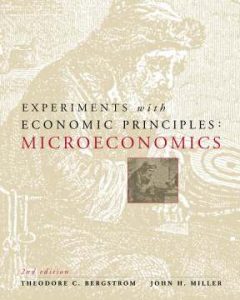 Experimentos con Principios Económicos 1 Edición Theodore Bergstrom - PDF | Solucionario