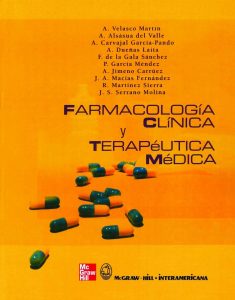 Farmacología Clínica y Terapéutica Médica 1 Edición A. Velasco - PDF | Solucionario