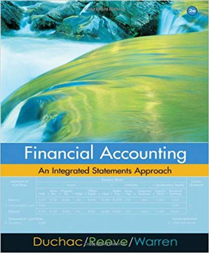 Financial Accounting: An Integrated Statements Approach 2 Edición Carl S. Warren PDF