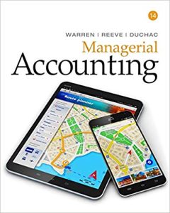 Financial and Managerial Accounting 14 Edición Carl S. Warren - PDF | Solucionario