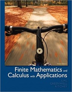 Finite Mathematics and Calculus with Applications 9 Edición Margaret L. Lial - PDF | Solucionario