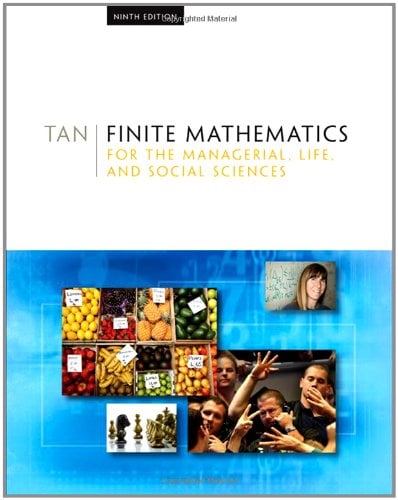 Finite Mathematics for the Managerial, Life, and Social Sciences 9 Edición Soo T. Tan PDF