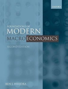 Foundations of Modern Macroeconomics 1 Edición Ben J. Heijdra - PDF | Solucionario