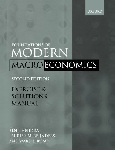 Foundations of Modern Macroeconomics 2 Edición Ben J. Heijdra PDF