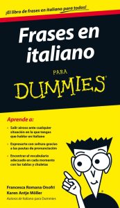 Frases en Italiano para Dummies 1 Edición Francesca Romana Onofri - PDF | Solucionario