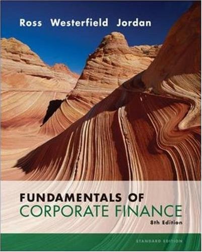 Fundamentos de Finanzas Corporativas 8 Edición Stephen A. Ross PDF