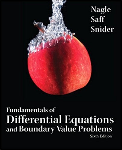 Fundamentals of Differential Equations and Boundary Value Problems 6 Edición R. Kent Nagle PDF
