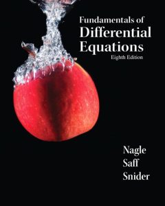 Fundamentos de Ecuaciones Diferenciales 8 Edición R. Kent Nagle - PDF | Solucionario