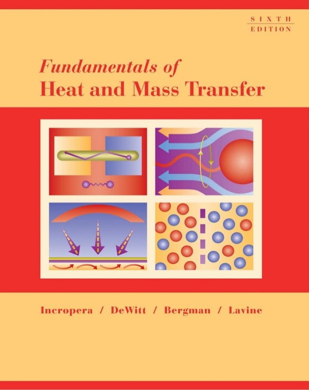 Fundamentos de Transferencia de Calor y de Masa 6 Edición Frank P. Incropera PDF