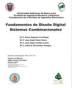 Fundamentos de Diseño Digital: Sistemas Combinacionales 1 Edición Cesar Augusto Leal - PDF | Solucionario