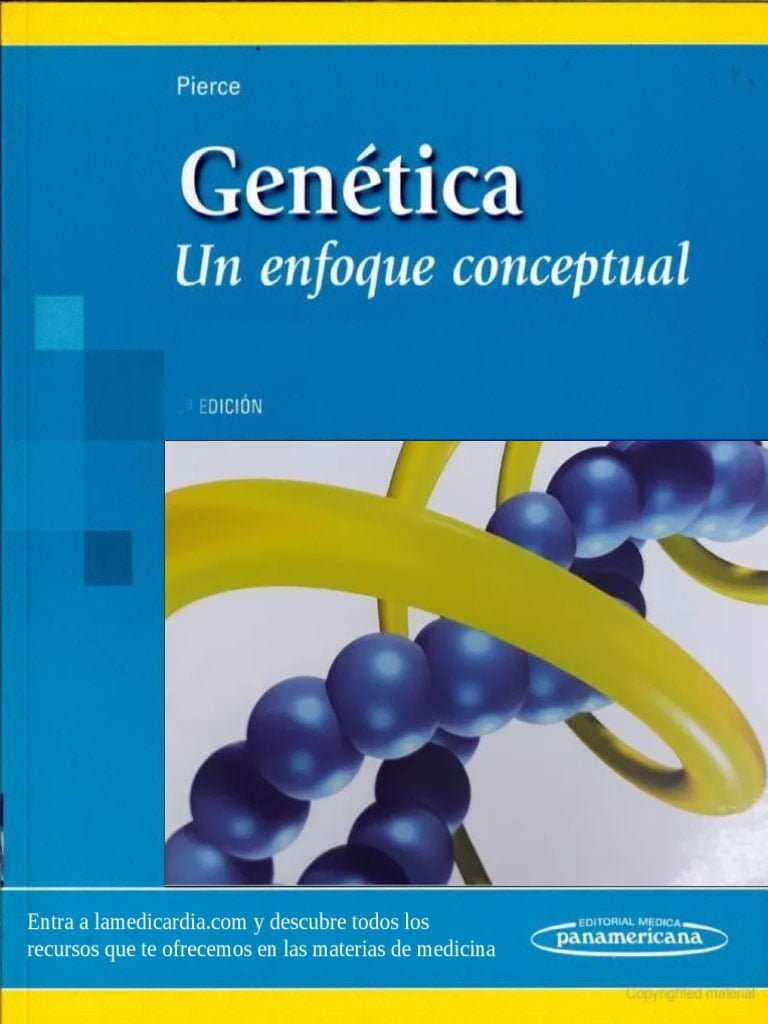 Genética: Un Enfoque Conceptual 2 Edición Benjamin A. Pierce PDF