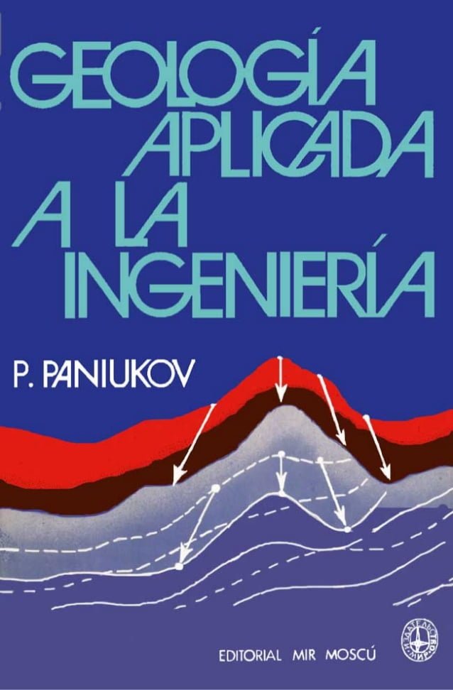 Geología Aplicada a la Ingeniería 1 Edición P. N. Paniukov PDF