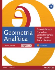 Geometría Analítica 3 Edición Elena de Oteyza - PDF | Solucionario