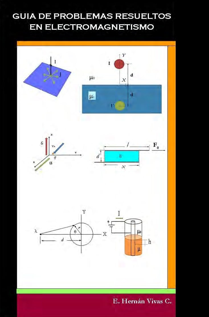 Guía de Problemas Resueltos en Electromagnetismo 1 Edición Hernán Vivas PDF