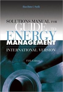 Guide to Energy Management 5 Edición Klaus-Dieter Pawlik - PDF | Solucionario