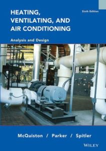 Heating, Ventilating and Air Conditioning: Analysis Design 6 Edición Faye C. McQuiston - PDF | Solucionario