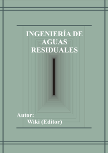 Ingeniería de Aguas Residuales  Wiki Editor - PDF | Solucionario