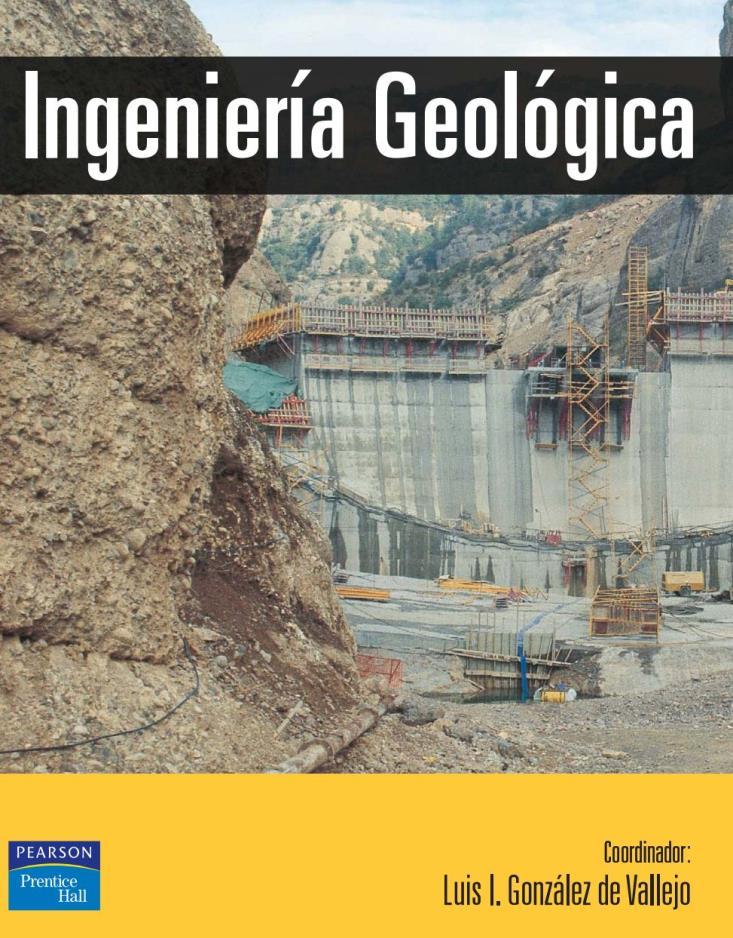 Ingeniería Geológica 1 Edición Luis I. González de Vallejo PDF
