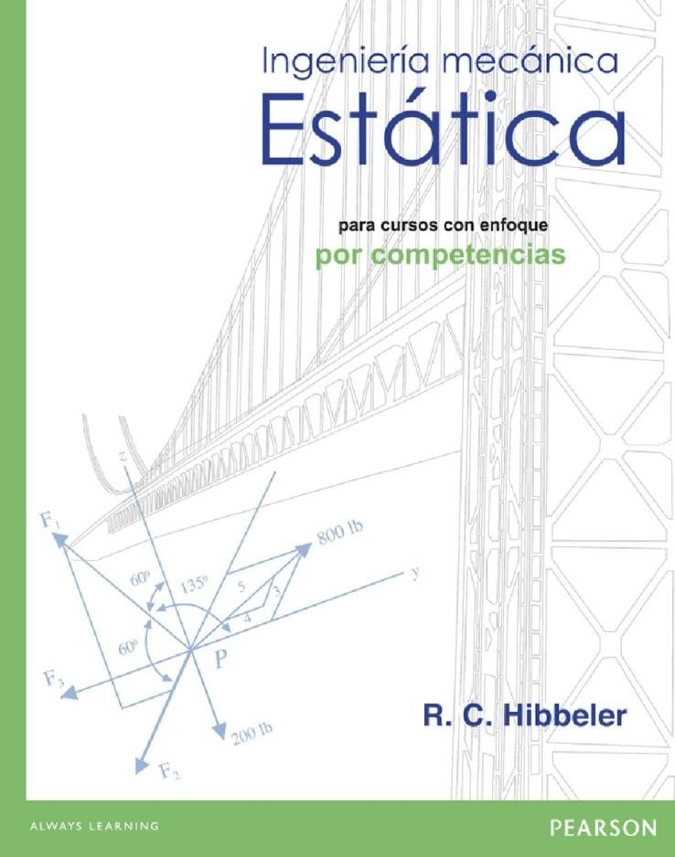 Ingeniería Mecánica: Estática (Competencias) 1 Edición Russell C. Hibbeler PDF