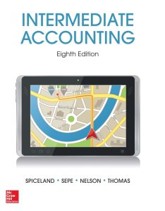 Intermediate Accounting 8 Edición J. David Spiceland - PDF | Solucionario